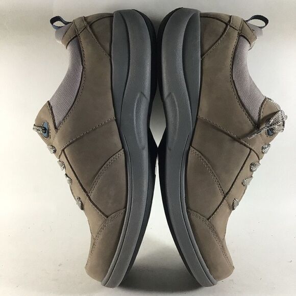 Aravon Rev Stridarc womens suede leather waterproof shoes brown size 9 B - Picture 5 of 8